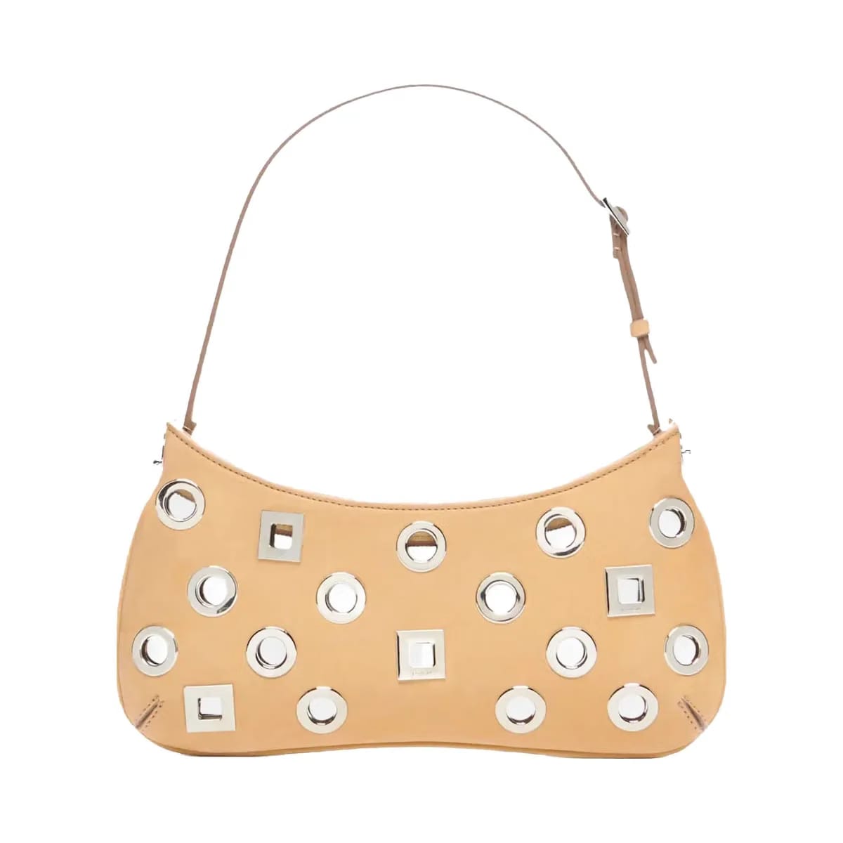 Jacquemus Le Bisou Rond Carré Dark Beige