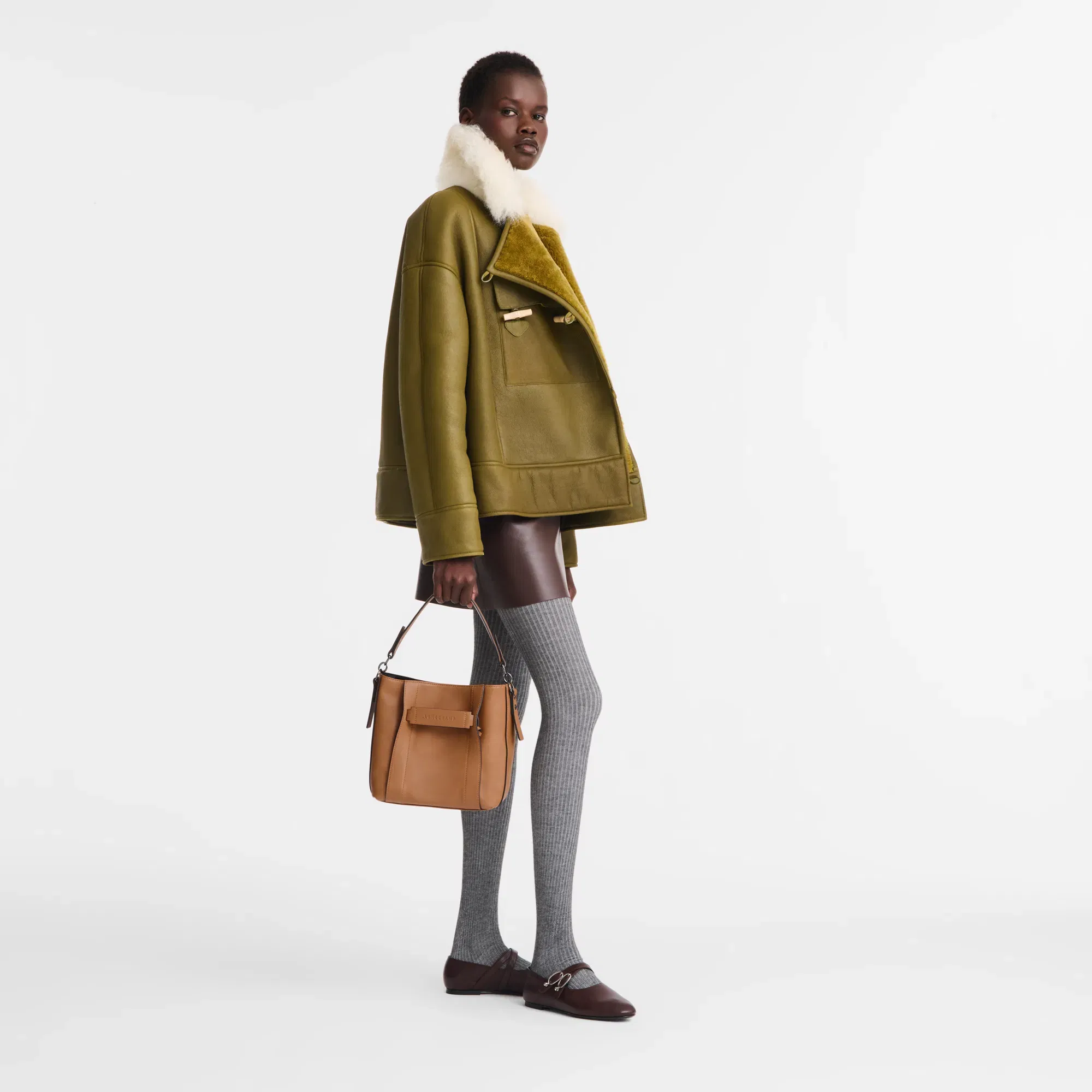 Longchamp Longchamp 3D S Crossbody bag Natural