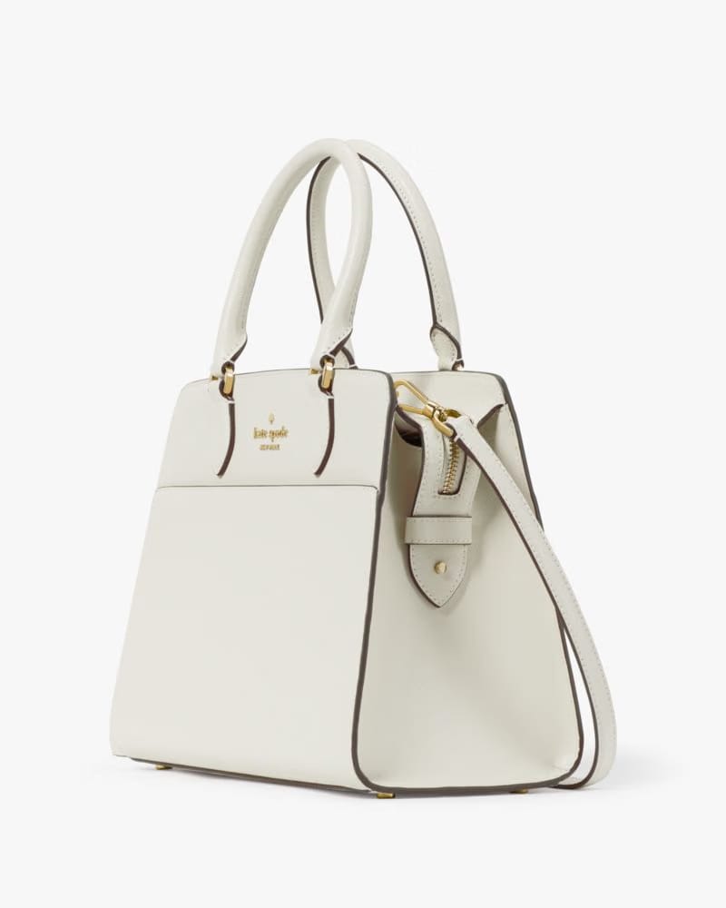 Kate Spade Madison Medium Satchel Bag Meringue