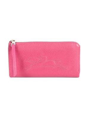 Longchamp Longchamp 3D Zip around wallet Natural