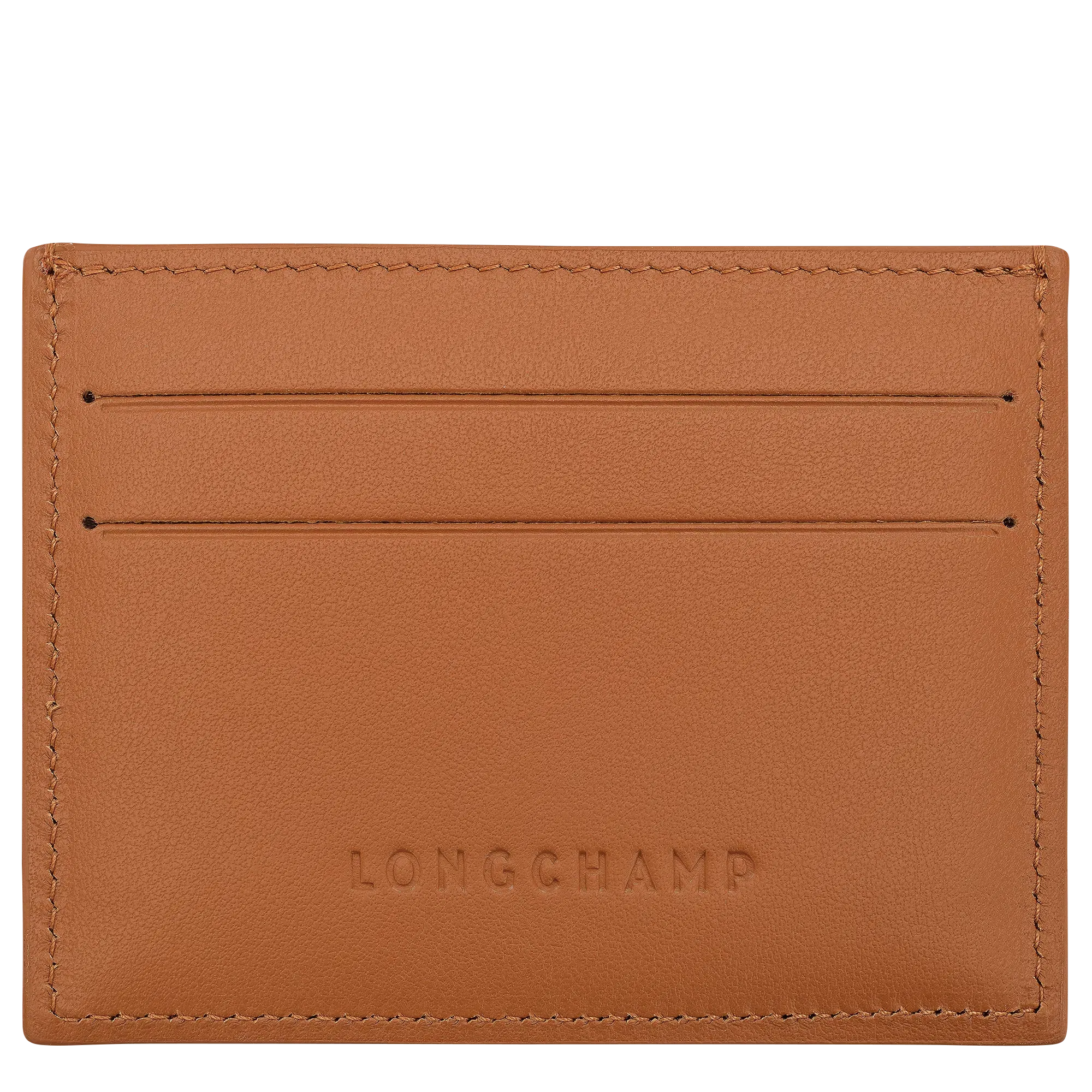 Longchamp Le Roseau Card holder Cashew