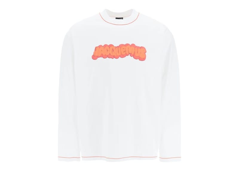 Jacquemus Le T-Shirt Pate A Modeler T-Shirt Paste White