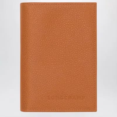 Longchamp Le Foulonné Key ring Amber