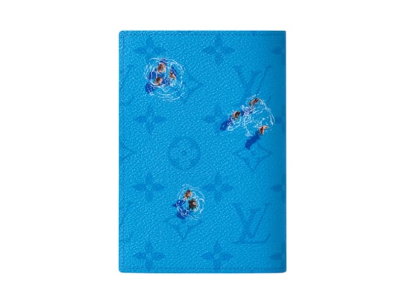 Louis Vuitton Pool Passport Cover Blue Lagoon