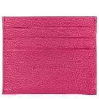 Longchamp Le Foulonné Card holder Taupe