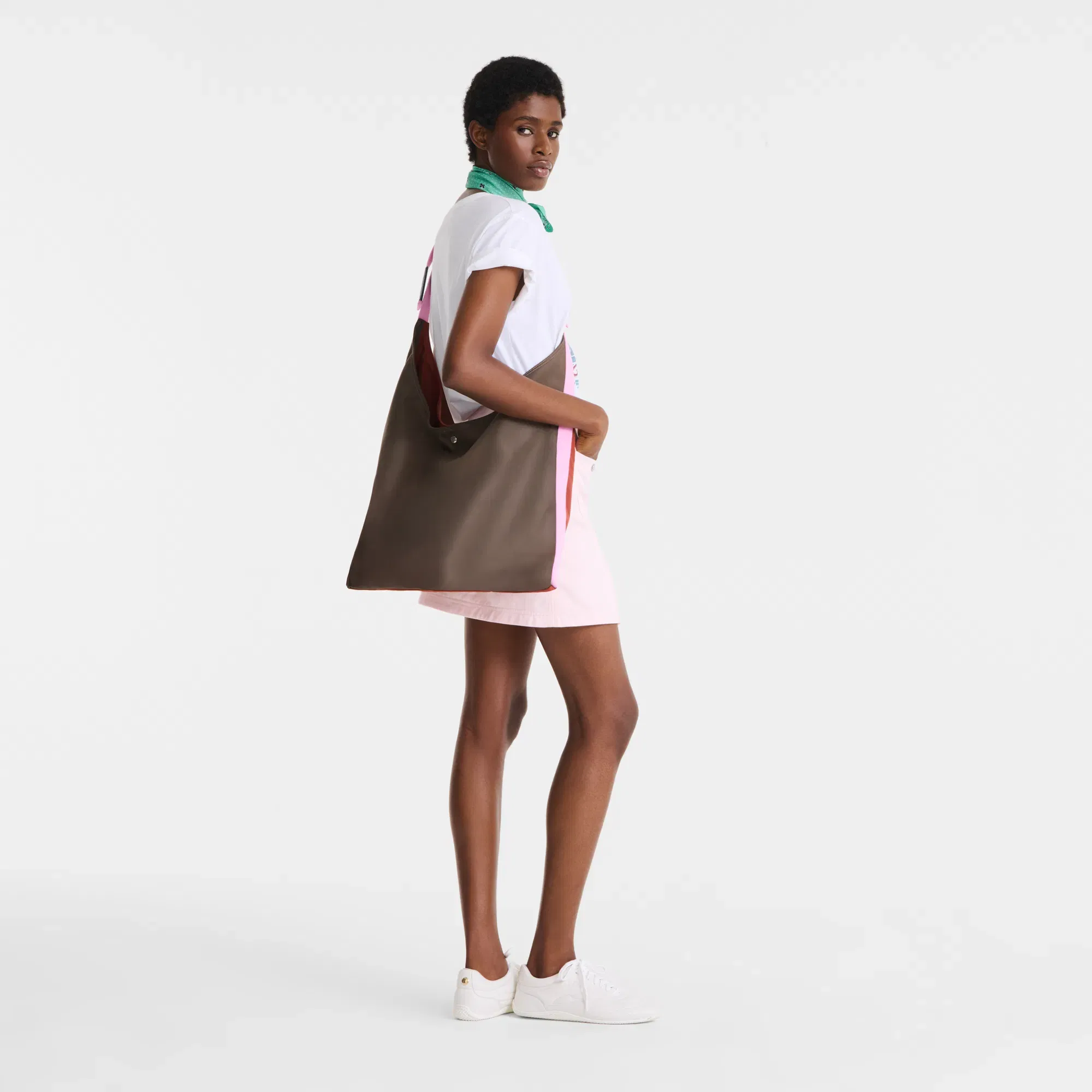 Longchamp Re-Play Shoulder bag Terra/Chestnut