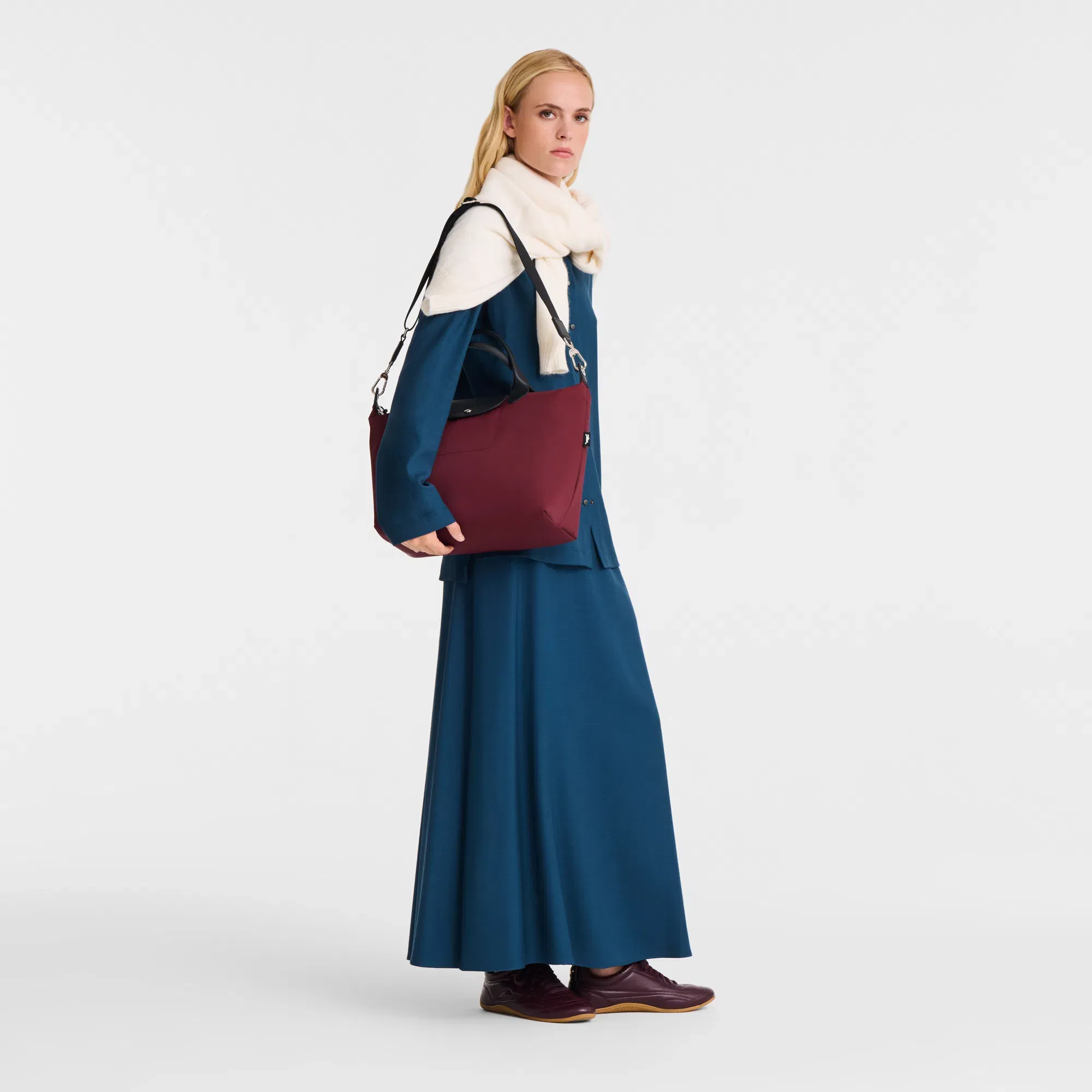 Longchamp Le Pliage Energy L Handbag Burgundy