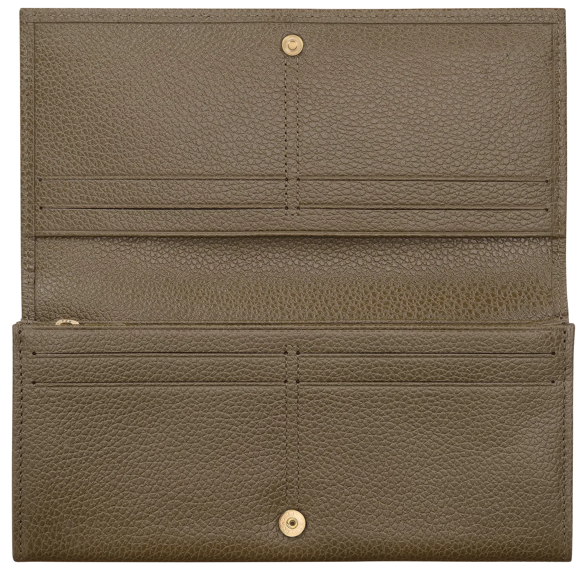 Longchamp Le Foulonné Long continental wallet Caper
