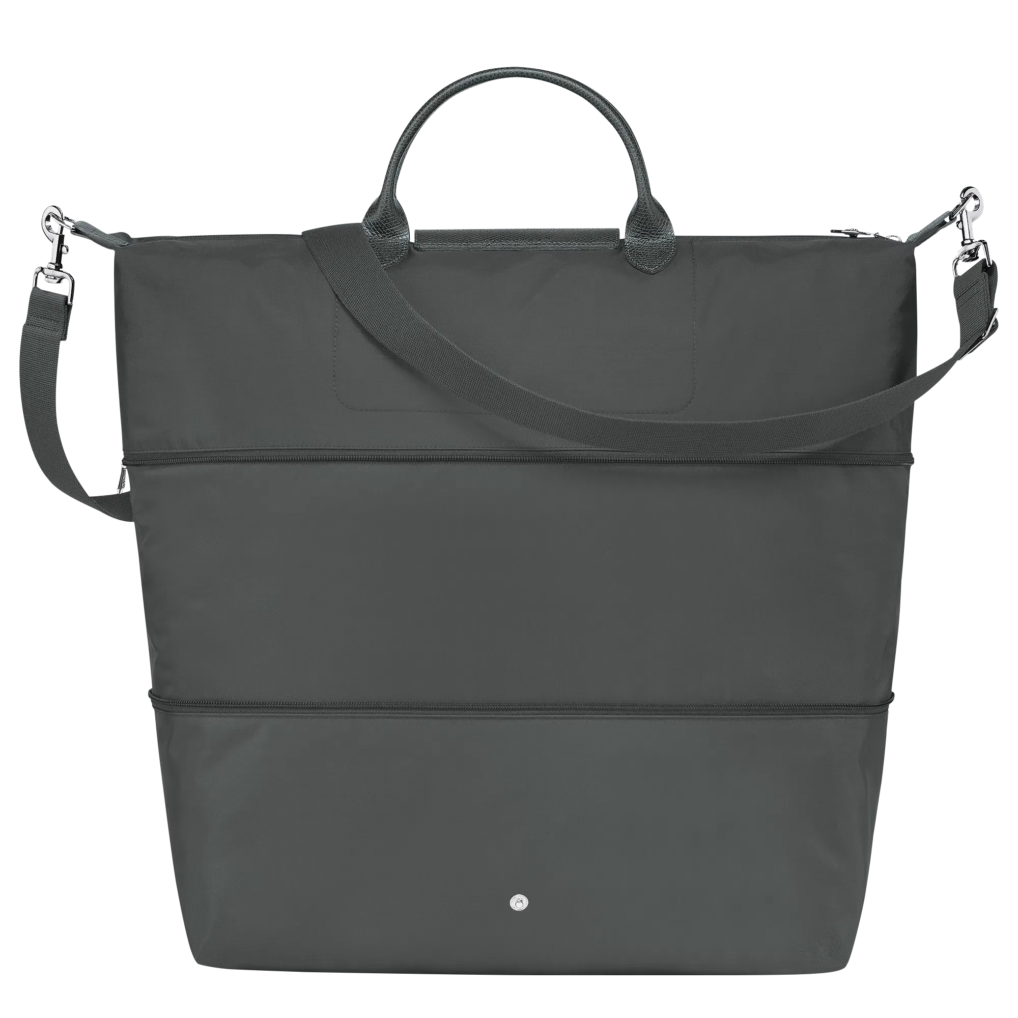 Longchamp Le Pliage Green Travel bag expandable Graphite