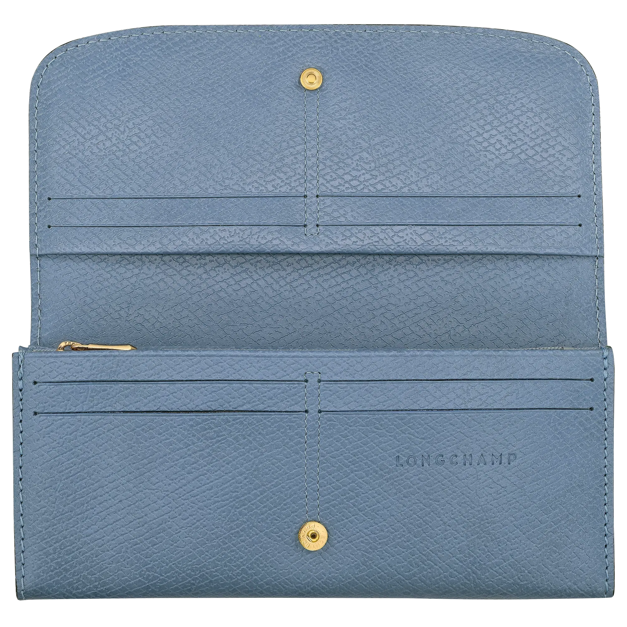 Longchamp Épure Long continental wallet Slate