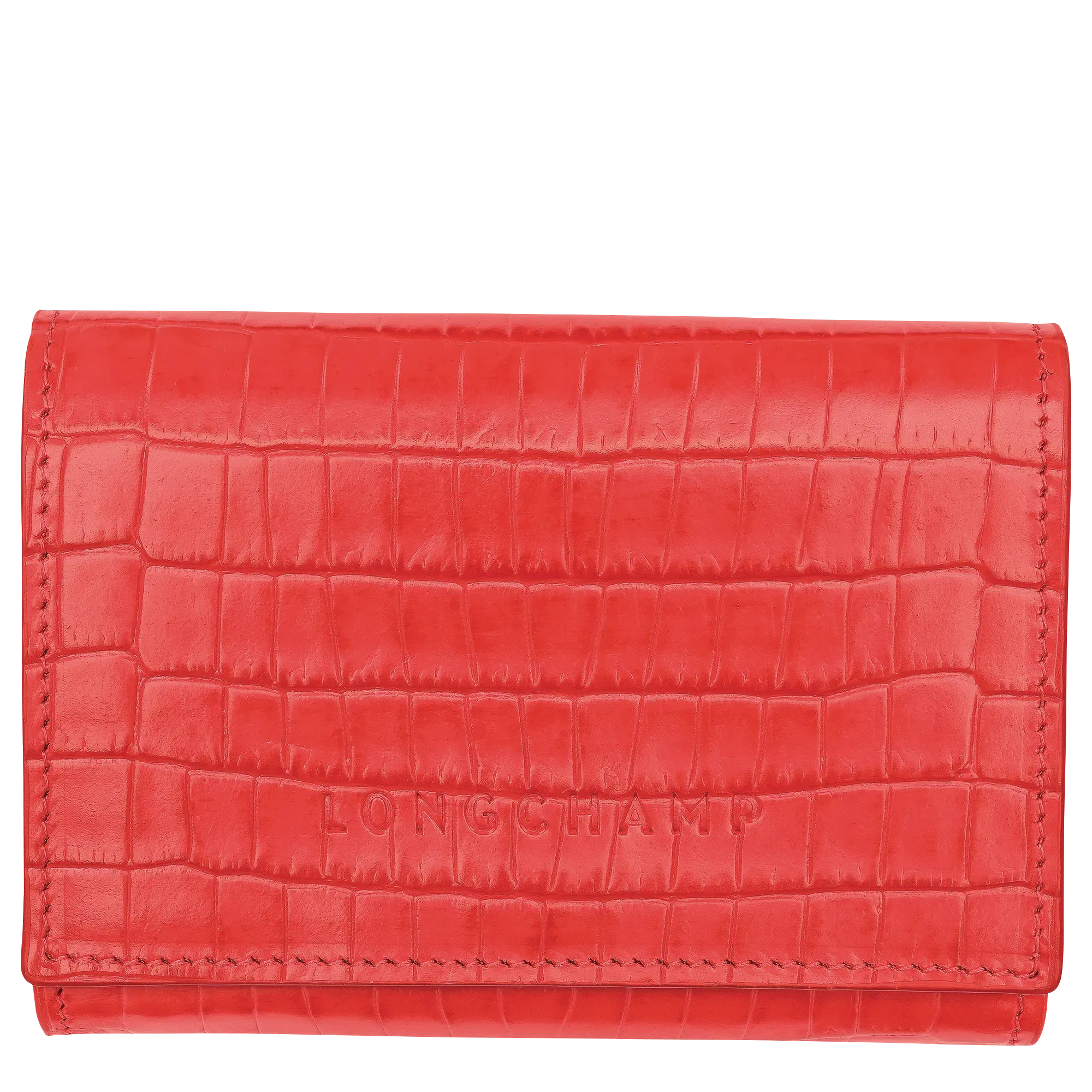 Longchamp Longchamp Pocket Compact wallet Vermilion