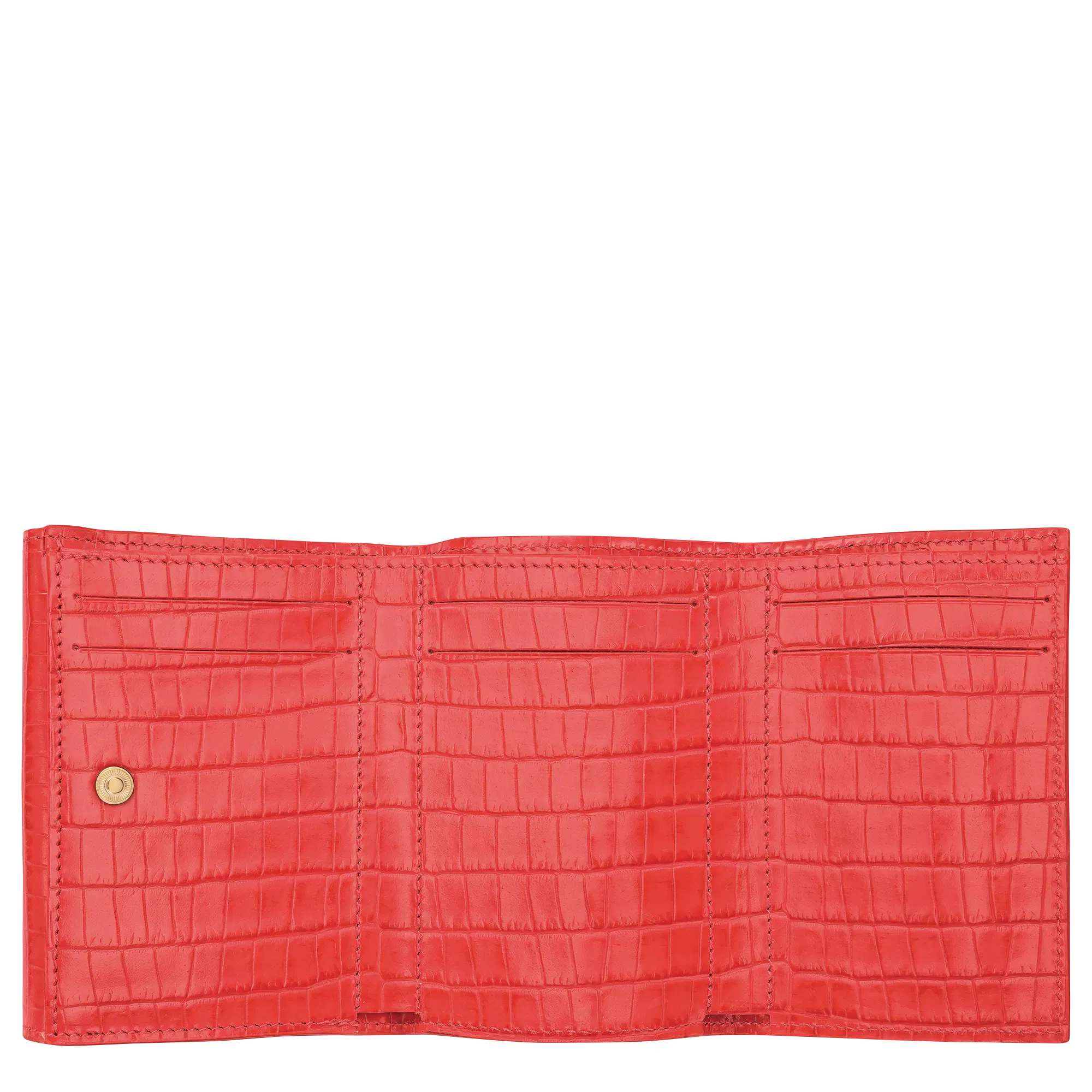 Longchamp Longchamp Pocket Compact wallet Vermilion