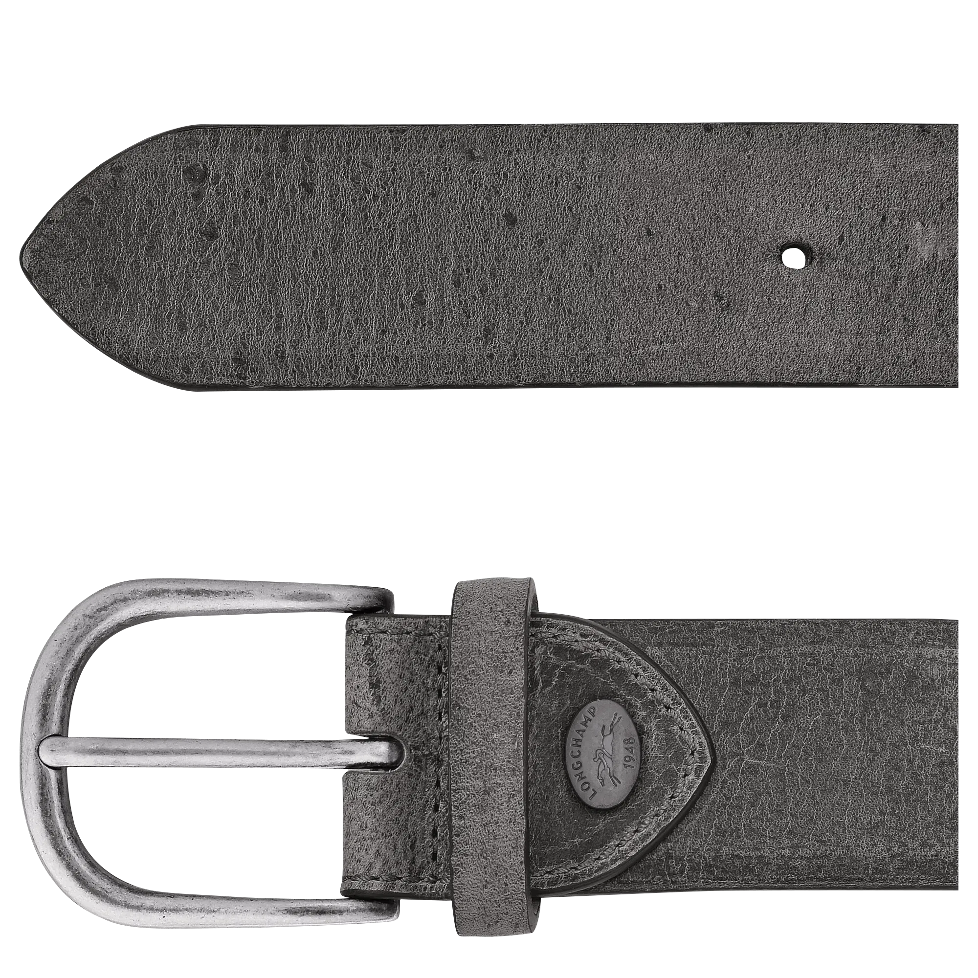Longchamp Men's belt Graphite