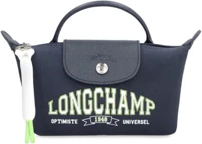 Longchamp Le Pliage Collection Key ring Coral/Pink