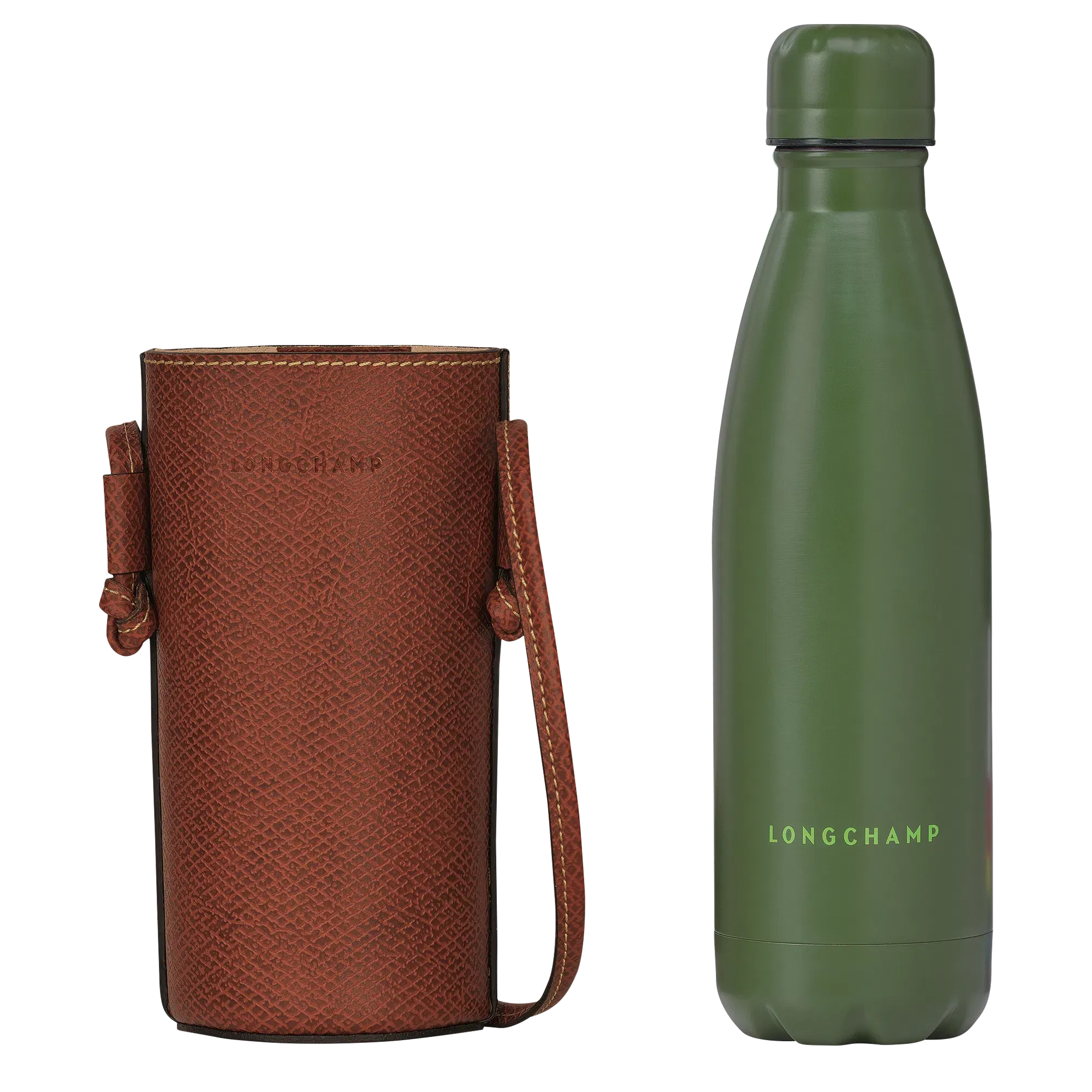 Longchamp Épure Bottle holder Brown