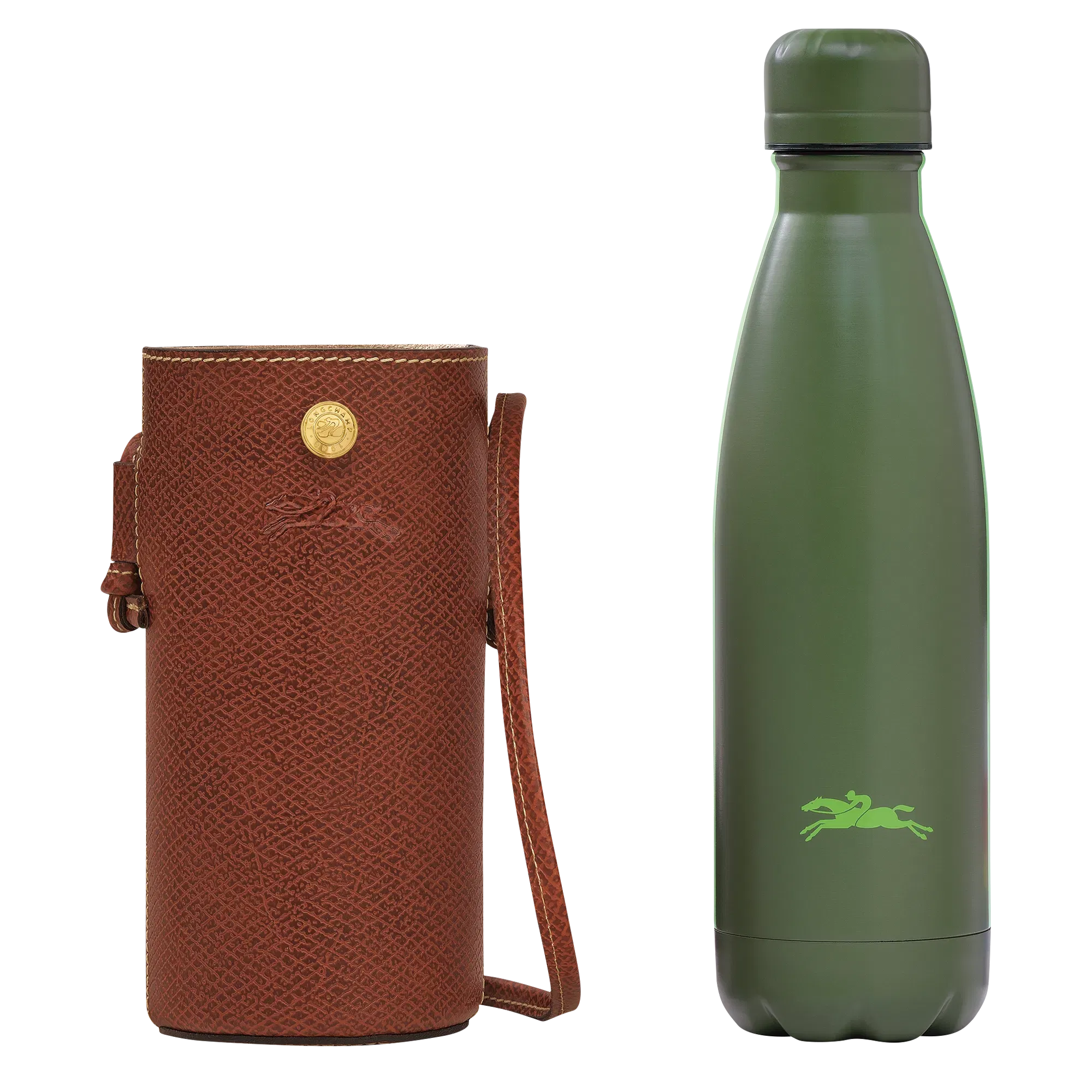 Longchamp Épure Bottle holder Brown