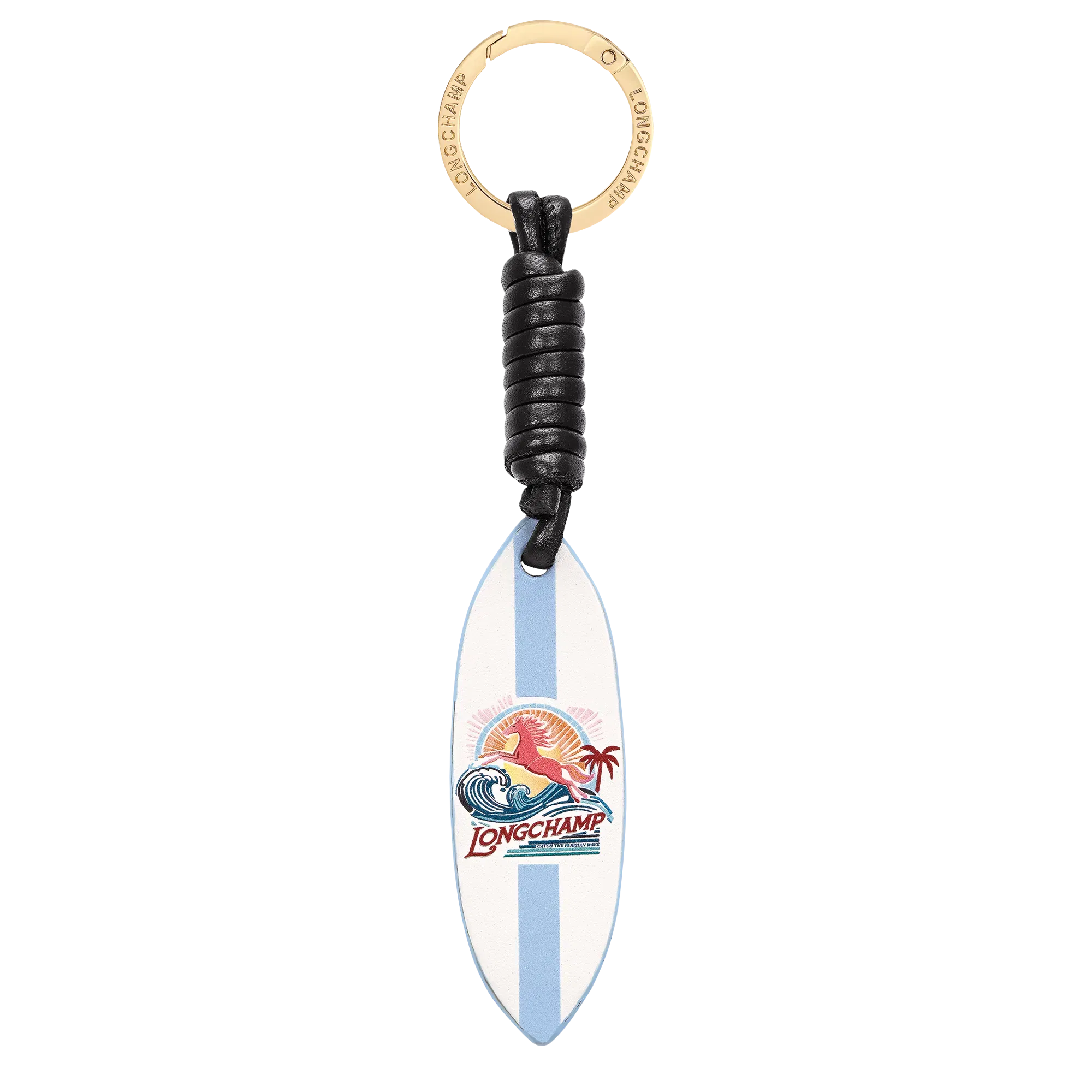 Longchamp Key ring Sky Blue