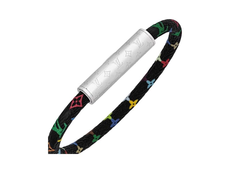 Louis Vuitton x Takashi Murakami LV Confidential Bracelet Black Multicolored