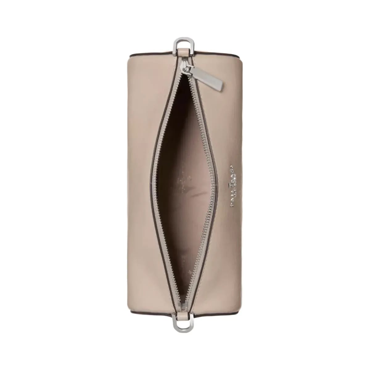Kate Spade Roulette Glazed Leather Mini Convertible Bag Quartz Pebble