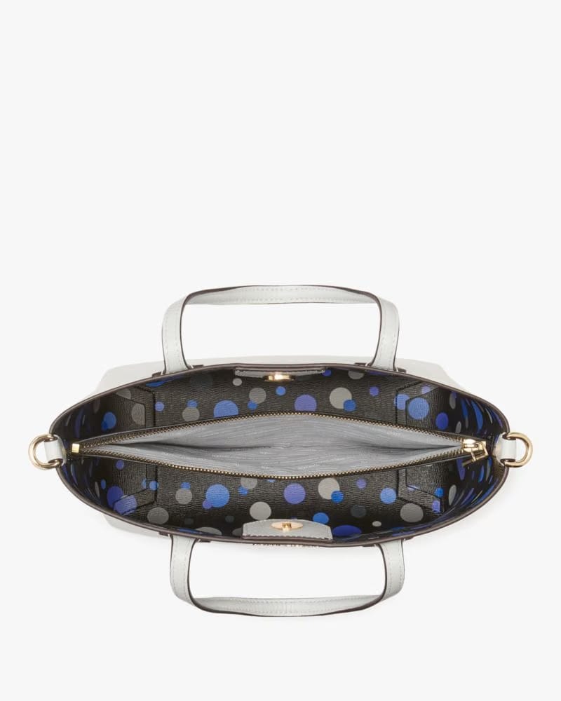 KateSpade Bleecker Space Dot Medium Crossbody Tote Stone Path