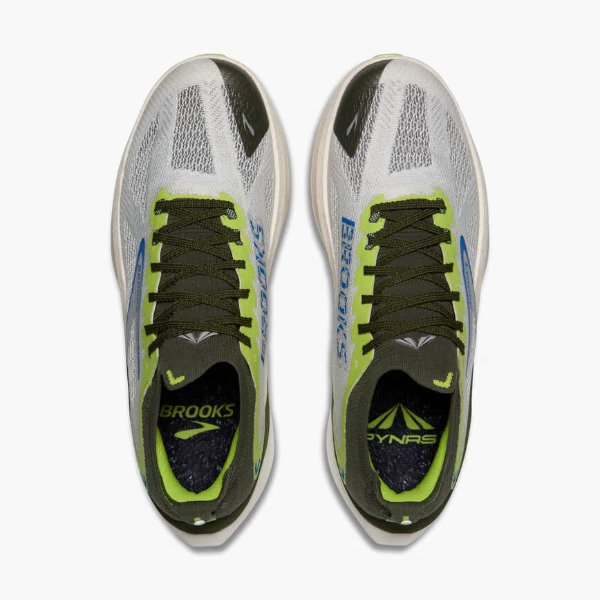 Brooks PYNRS x Hyperion Max 3 Blanc/Acid Lime/Blue (Women's)