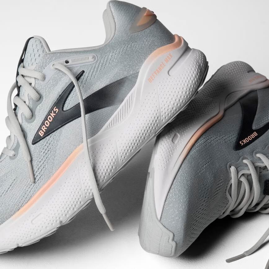 Brooks Defyance Max Grey/Peach/Ebony (Women's)