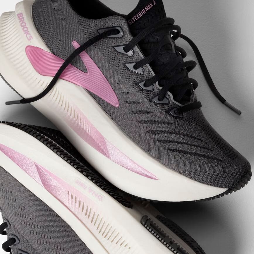 Brooks Glycerin Max 2 Grey/Coconut/Metallic (Women's)