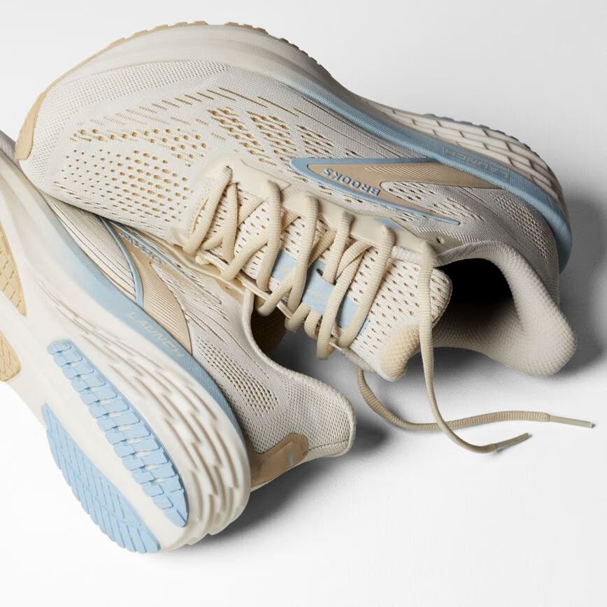 Brooks Launch 12 Coconut/Sand/Skyway (Women's)