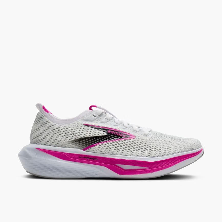 Brooks Hyperion 3 White/Luminary/Cyber Pink (Women's)