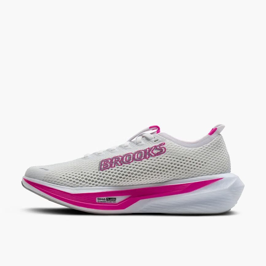 Brooks Hyperion 3 White/Luminary/Cyber Pink (Women's)