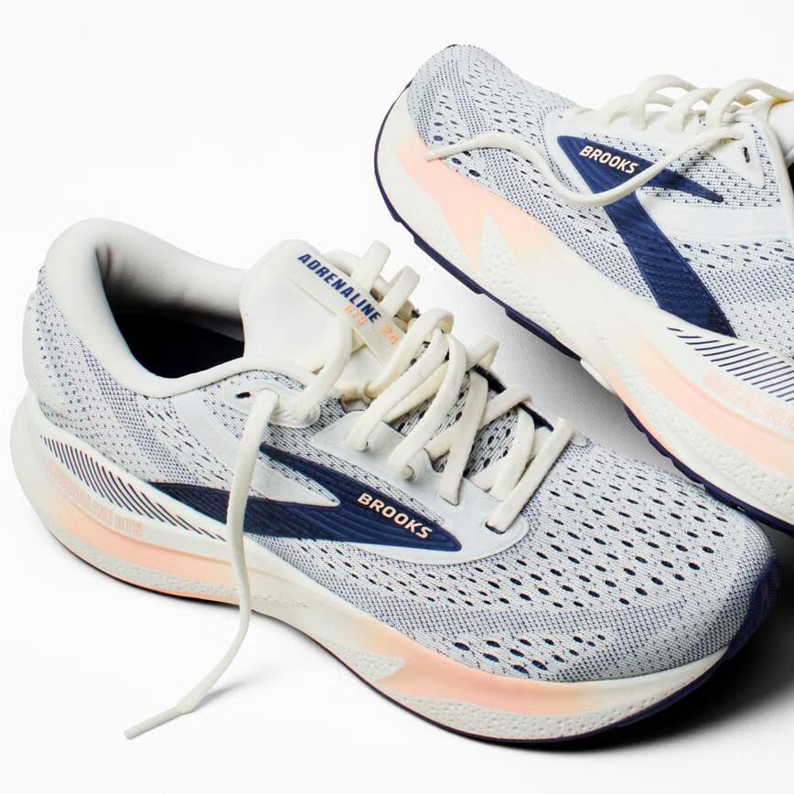 Brooks Adrenaline GTS 24 Grey/Blue Ribbon/Peach (Women's)