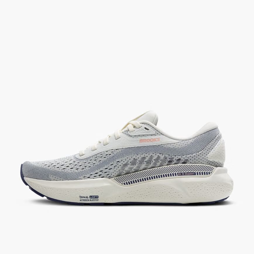 Brooks Adrenaline GTS 24 Grey/Blue Ribbon/Peach (Women's)