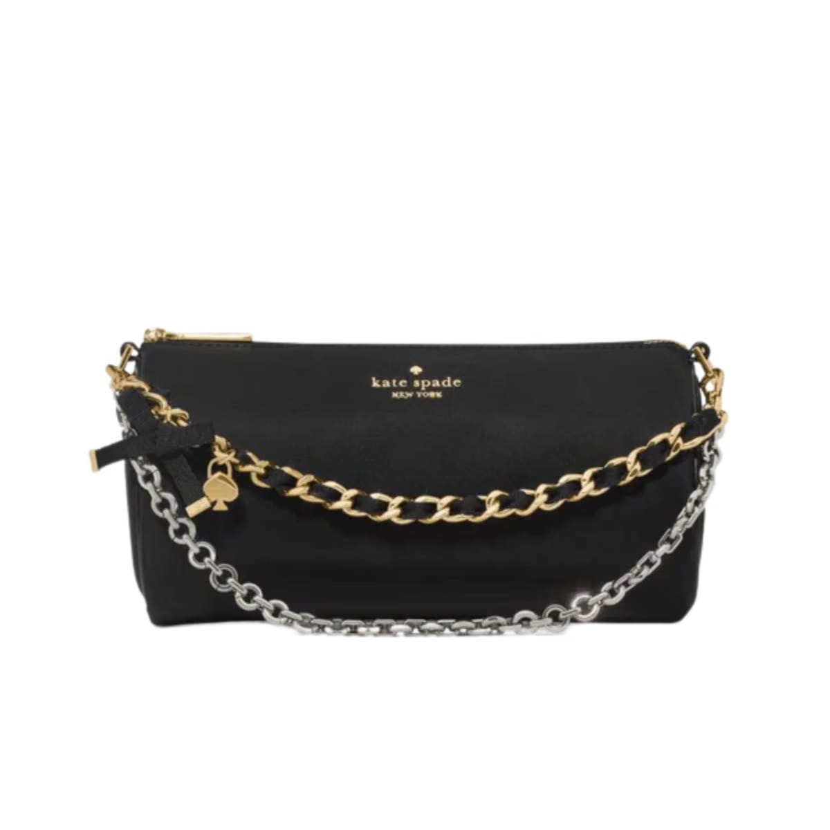 Kate Spade Roulette Nylon Mini Crossbody Convertible Bag Black