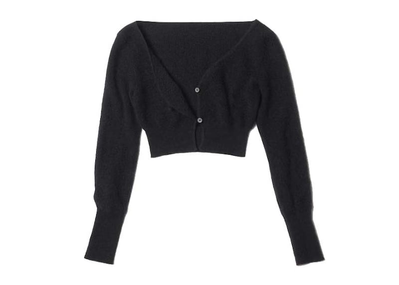 Jacquemus Le Cardigan Alzou Cardigan Black