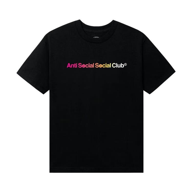 Anti Social Social Club Indoglo T-Shirt Black