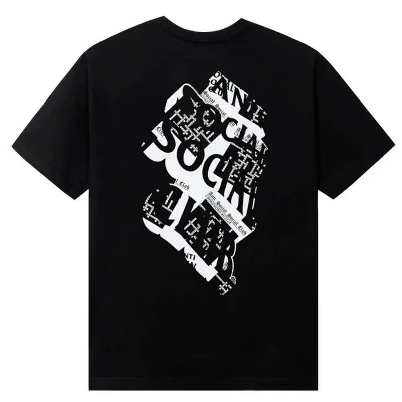 Anti Social Social Club Guess What Black T-Shirt