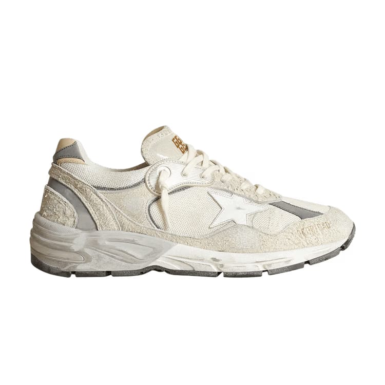 Golden Goose Dad-Star White Silver