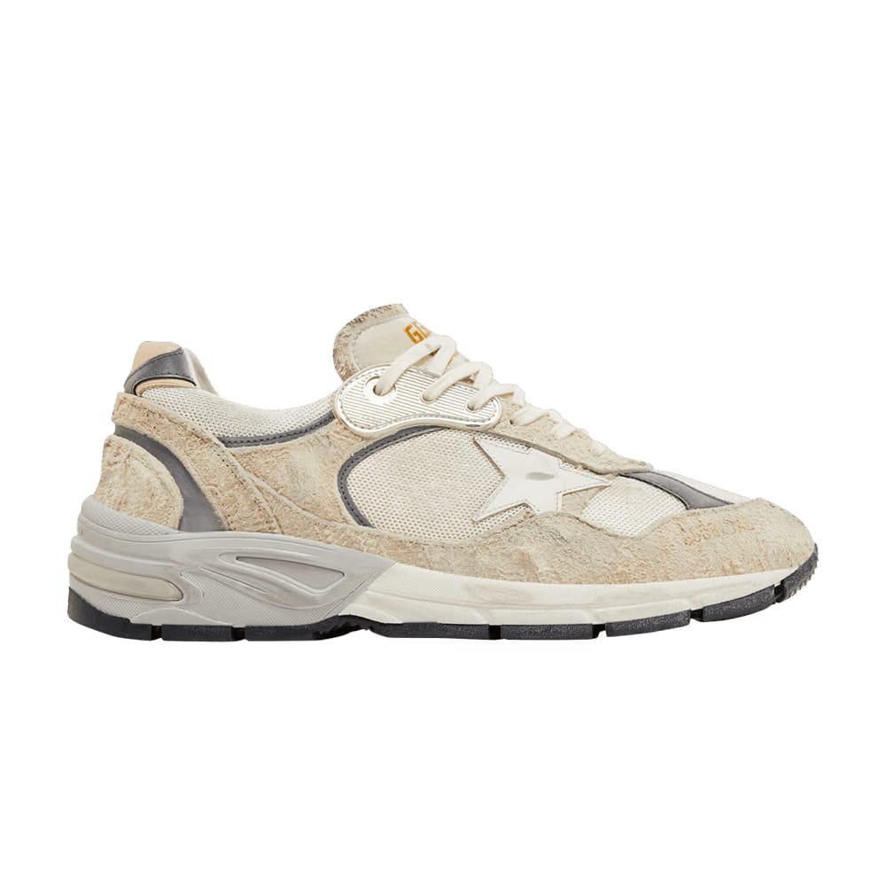 Golden Goose Dad-Star White Silver
