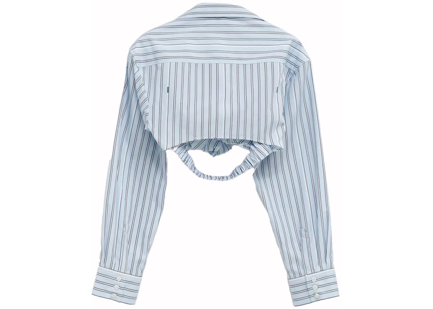 Jacquemus La chemise Bahia Courte Shirt 100 White