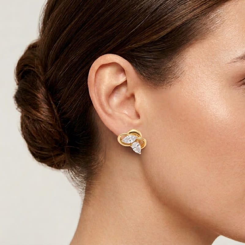 Celestia Petal Studs