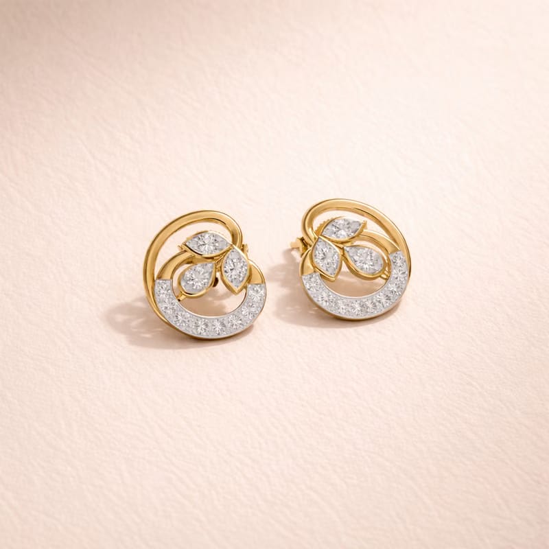 Regalia Orbit Diamond Studs