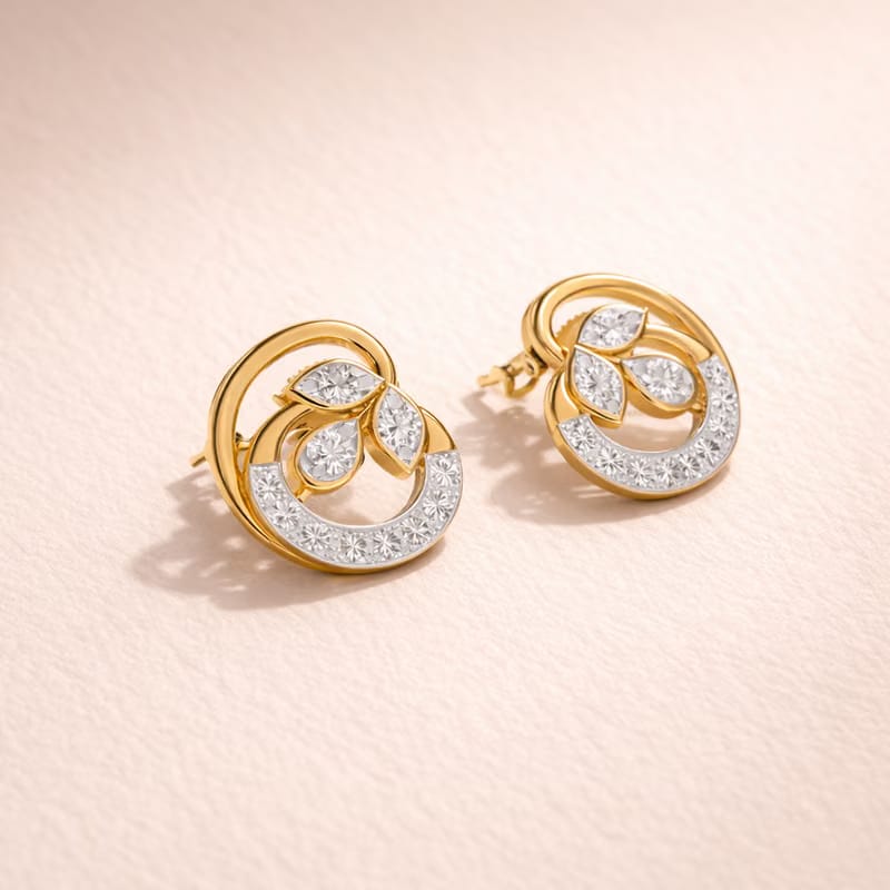 Regalia Orbit Diamond Studs