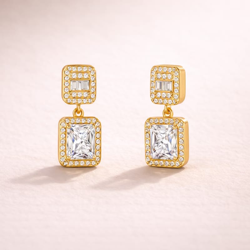 Versailles Radiant Drop Earrings