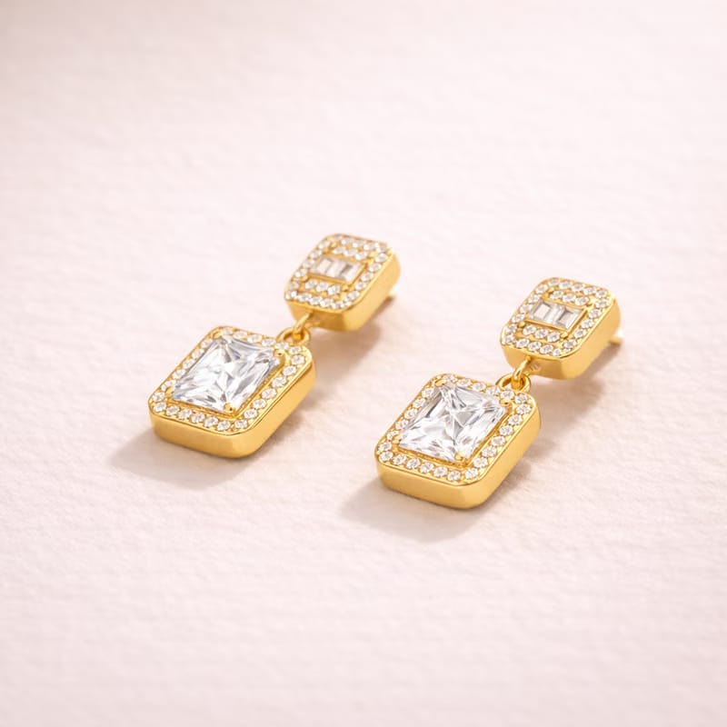 Versailles Radiant Drop Earrings