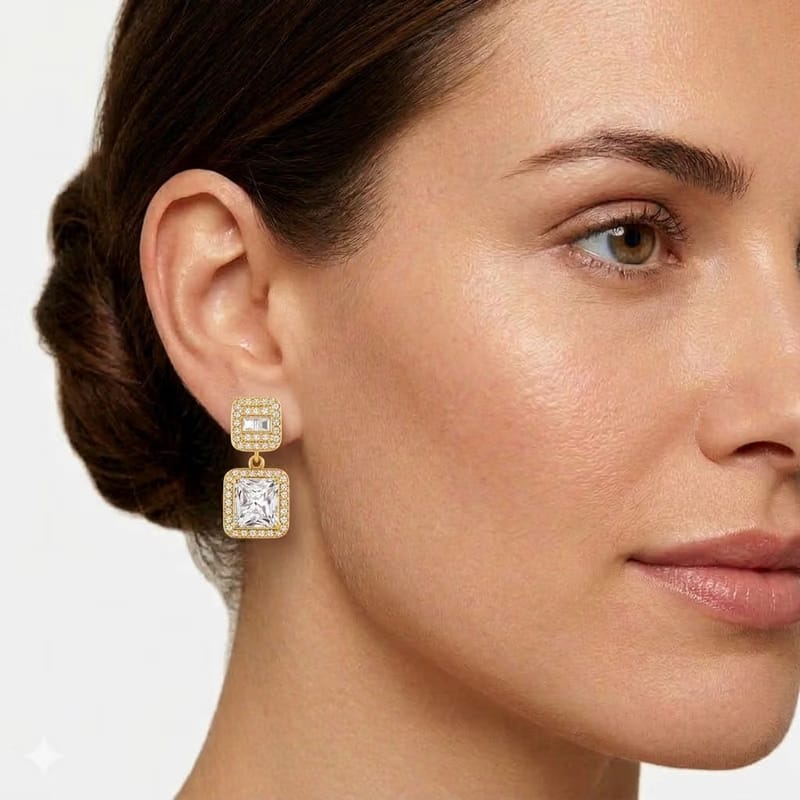 Versailles Radiant Drop Earrings