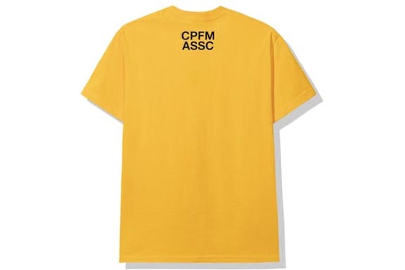 Anti Social Social Club x CPFM T-Shirt Yellow