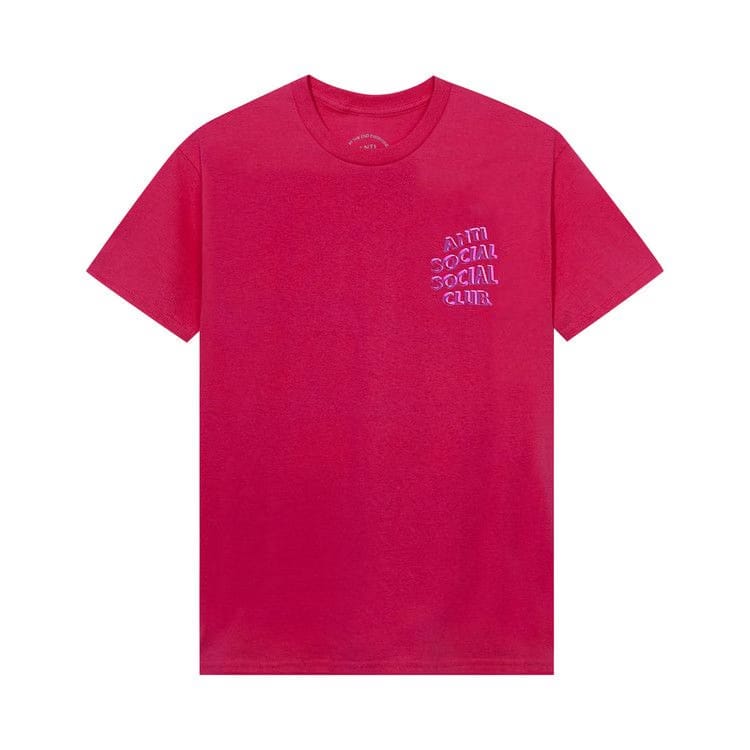 Anti Social Social Club Deeper Than Usual T-Shirt Sangria