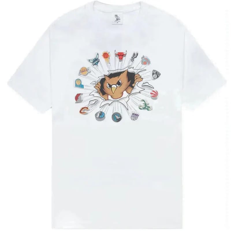OVO NBA MASCOT T-Shirt WHITE