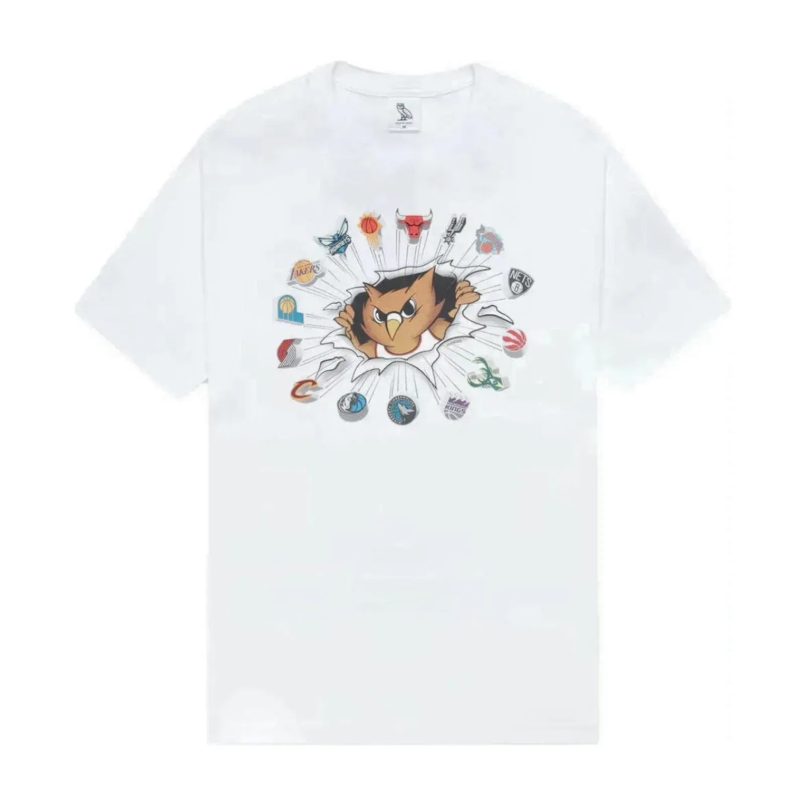 OVO NBA MASCOT T-Shirt WHITE