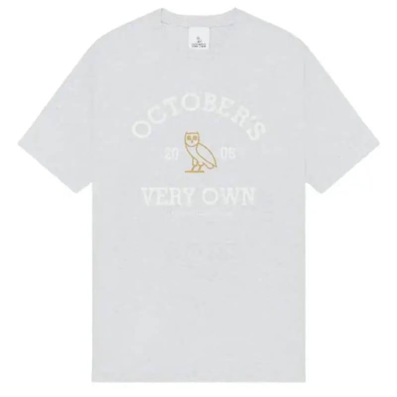 Ovo Collegiate T-Shirt Ash Heather Grey